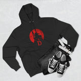 Vampire Hunter D Anime Fleece Hoodie  Gothic Vampire Apparel Retro Dark Fantasy Hoodie RetroPunkDesign