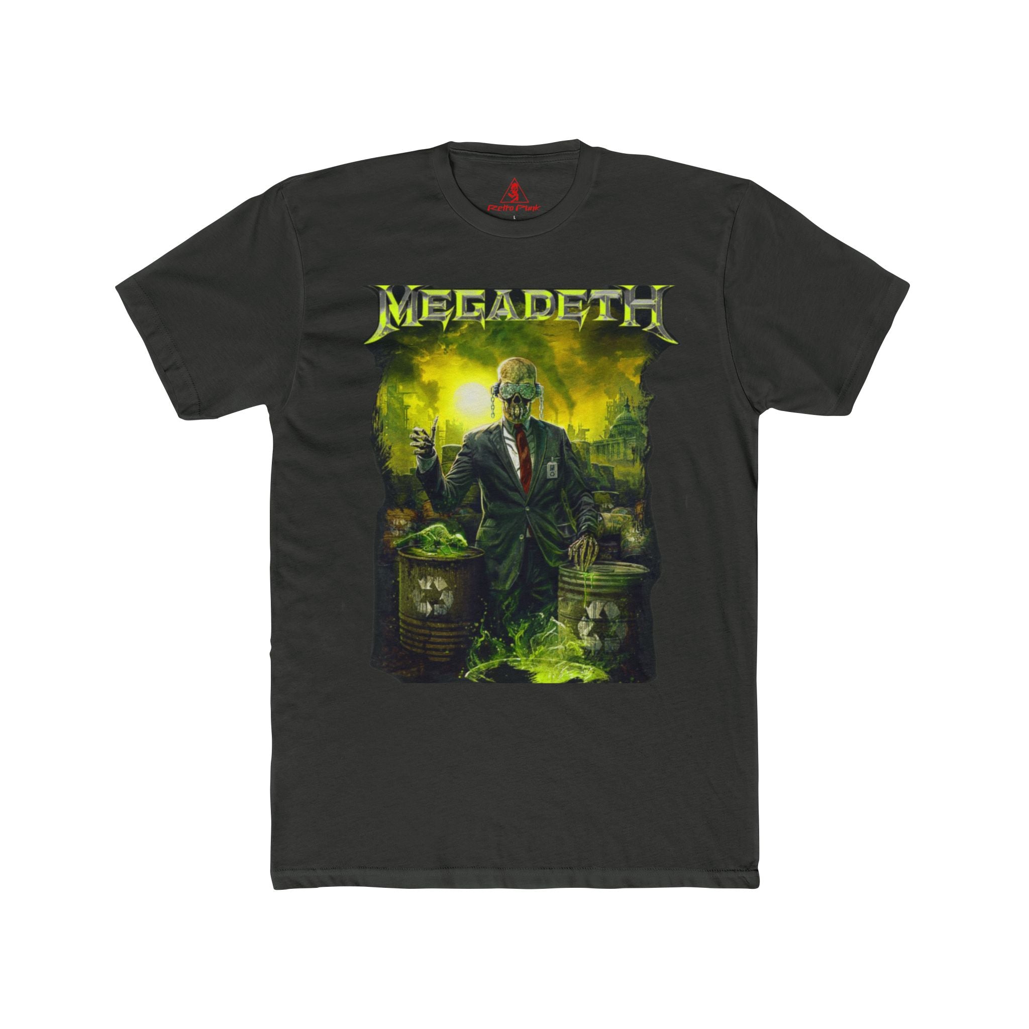 Megadeth Graphic T-Shirt  Heavy Metal Band Tee  100% Combed Ring-Spun Cotton  RetroPunkDesign