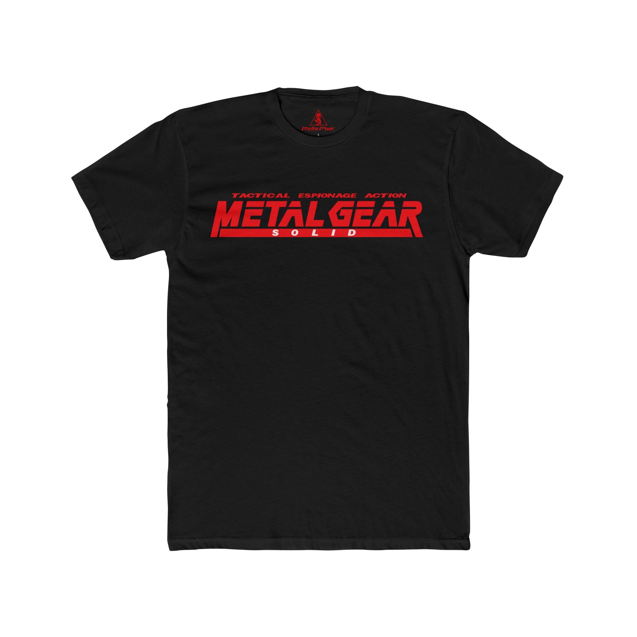Metal Gear Solid Graphic T-Shirt - Retro Punk Design 