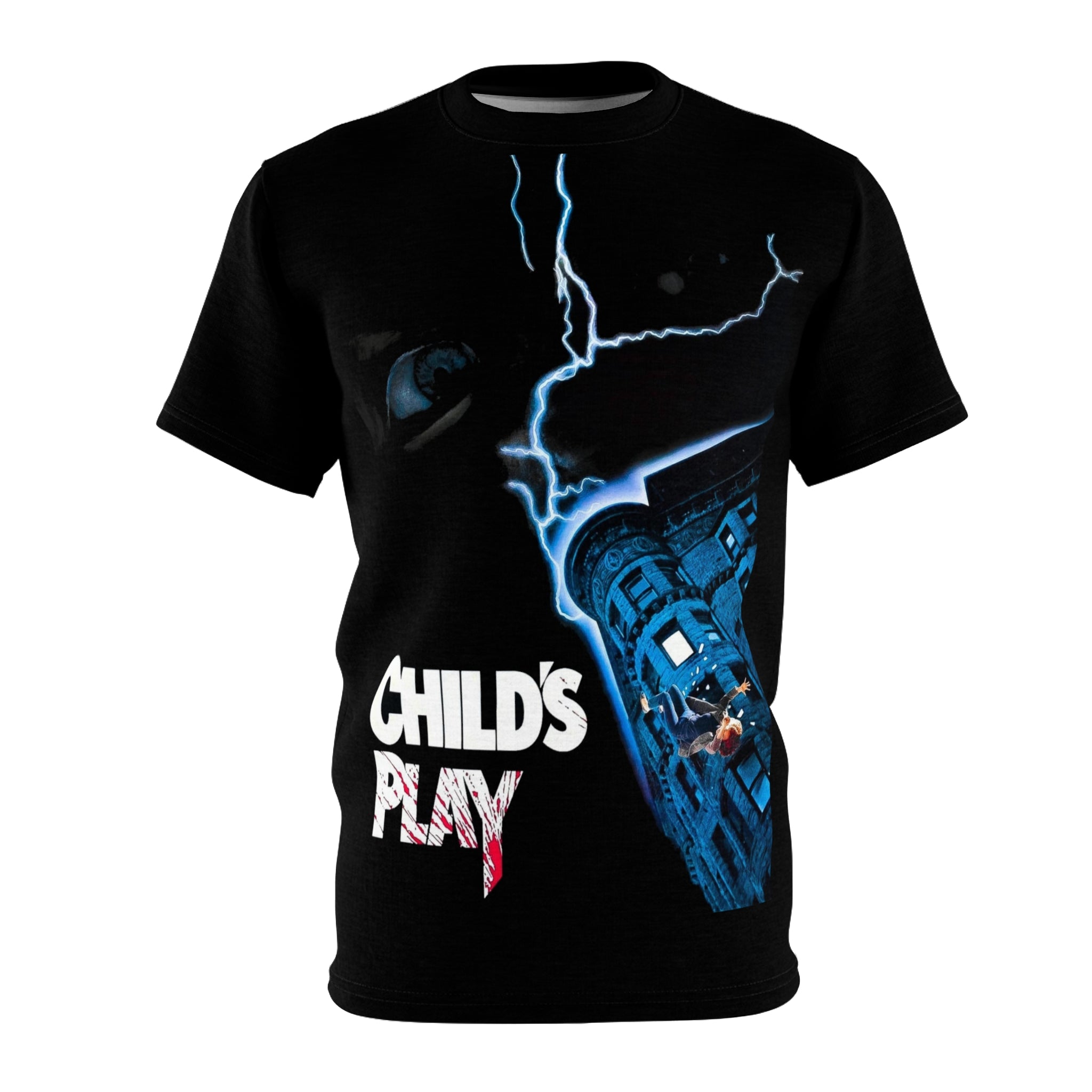 Child’s Play 1988 Graphic T-Shirt | Classic Horror Movie Tee | Chucky Cult Film Apparel | RetroPunkDesign