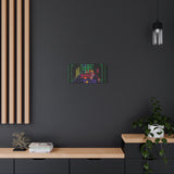EarthBound MoonSide Café Canvas Art Print  Retro SNES Oil Painting Style Wall Art