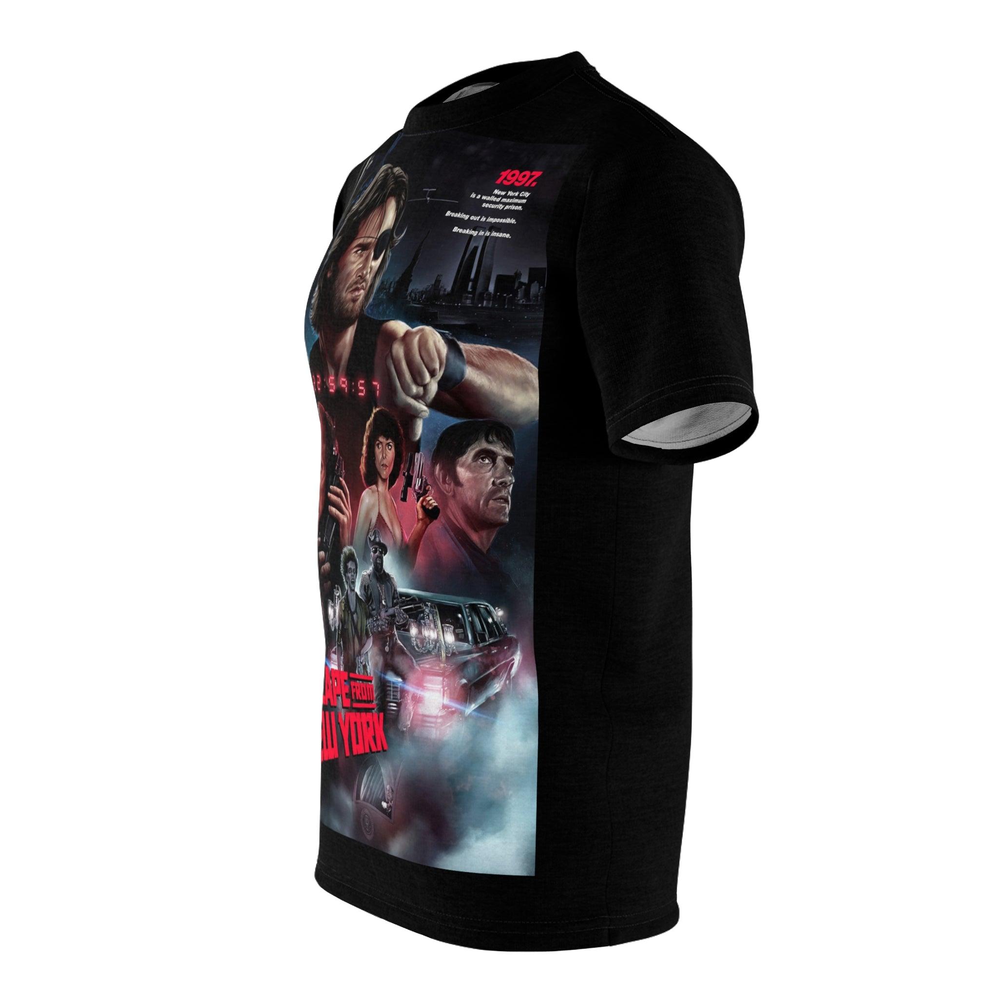 Escape From New York Graphic Tee - Retro Punk Design 