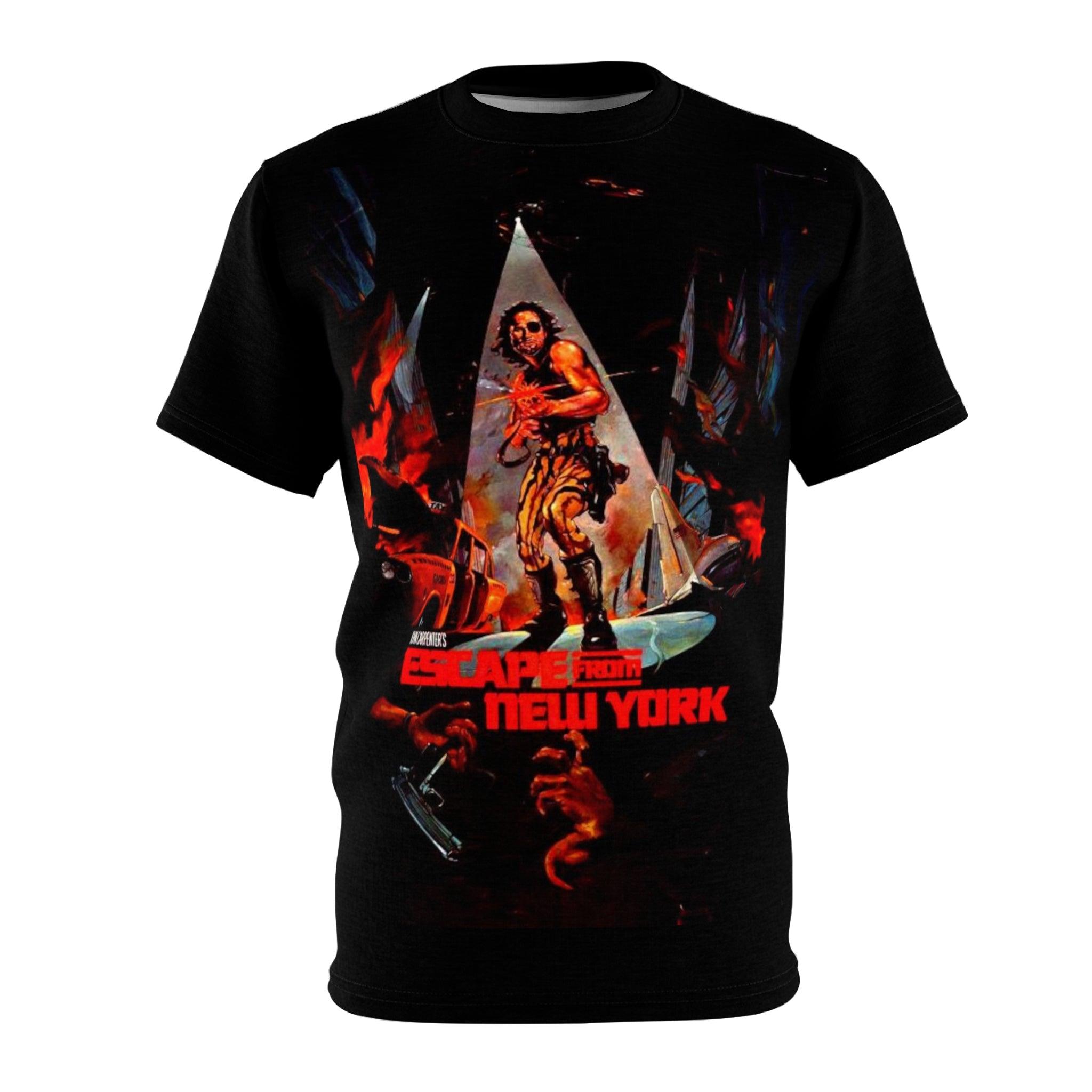 Escape From New York Graphic Tee - Retro Punk Design 