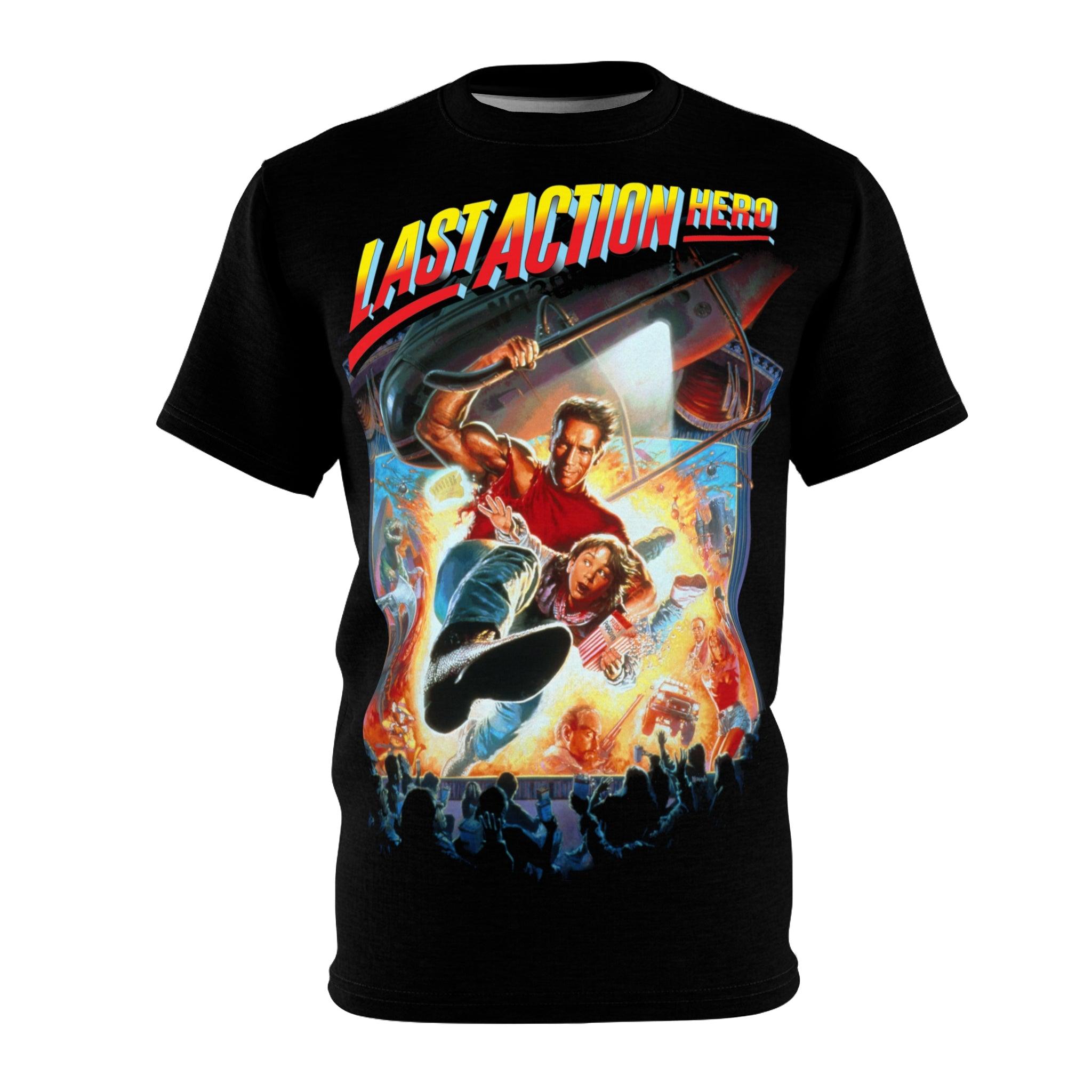 Last Action Hero Graphic Tee - Retro Punk Design 