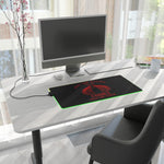 Cobra G.I. Joe LED Gaming Mouse Pad  RGB 80s Action Desk Mat  Retro Military Gaming Gear  RetroPunkDesign - Retro Punk Design 