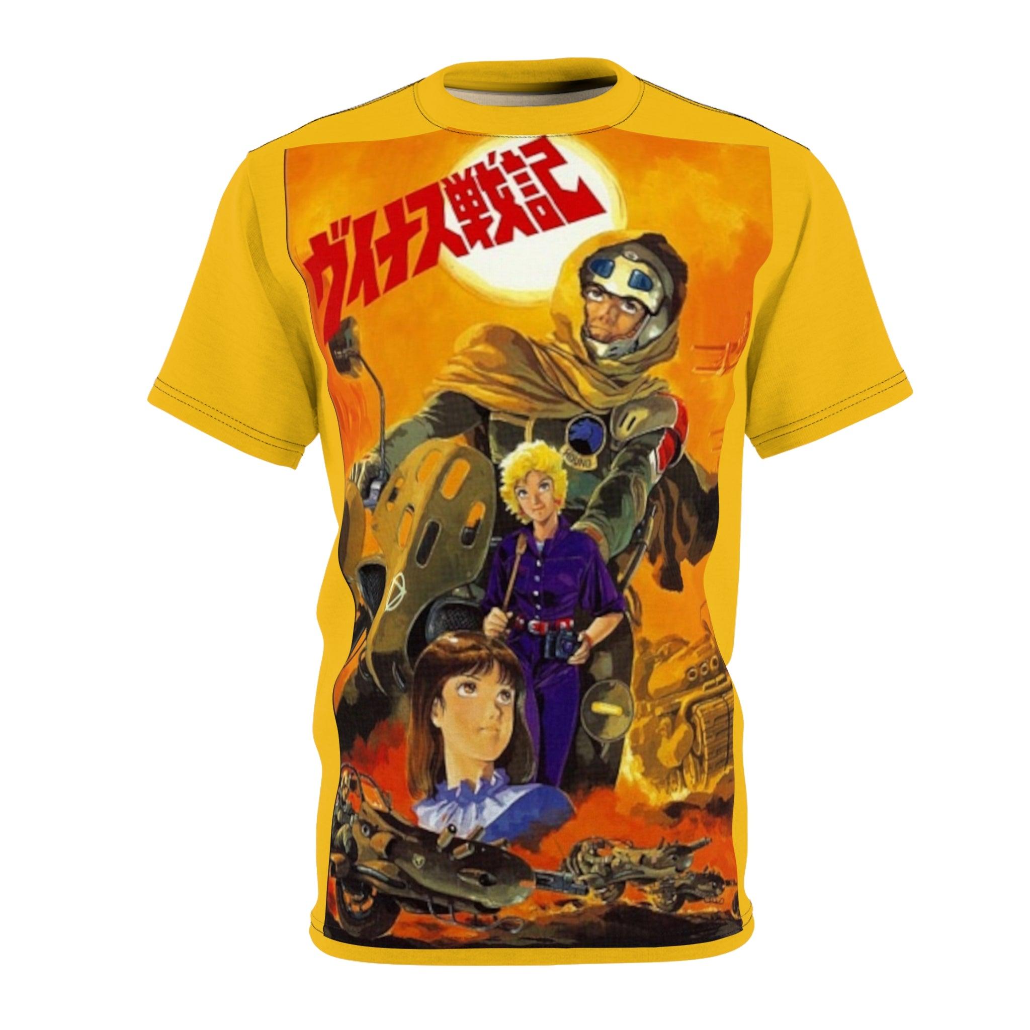 Venus Wars Graphic Tee - Retro Punk Design 