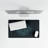 RetroPunkDesign Ghost in the Shell Stand Alone Complex Laughing Man Desk Mat Cyberpunk Anime Pad