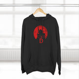 Vampire Hunter D Anime Fleece Hoodie  Gothic Vampire Apparel Retro Dark Fantasy Hoodie RetroPunkDesign