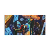 RetroPunkDesign Golgo 13 The Professional Clockmaker Canvas Art Print Anime Noir Wall Decor