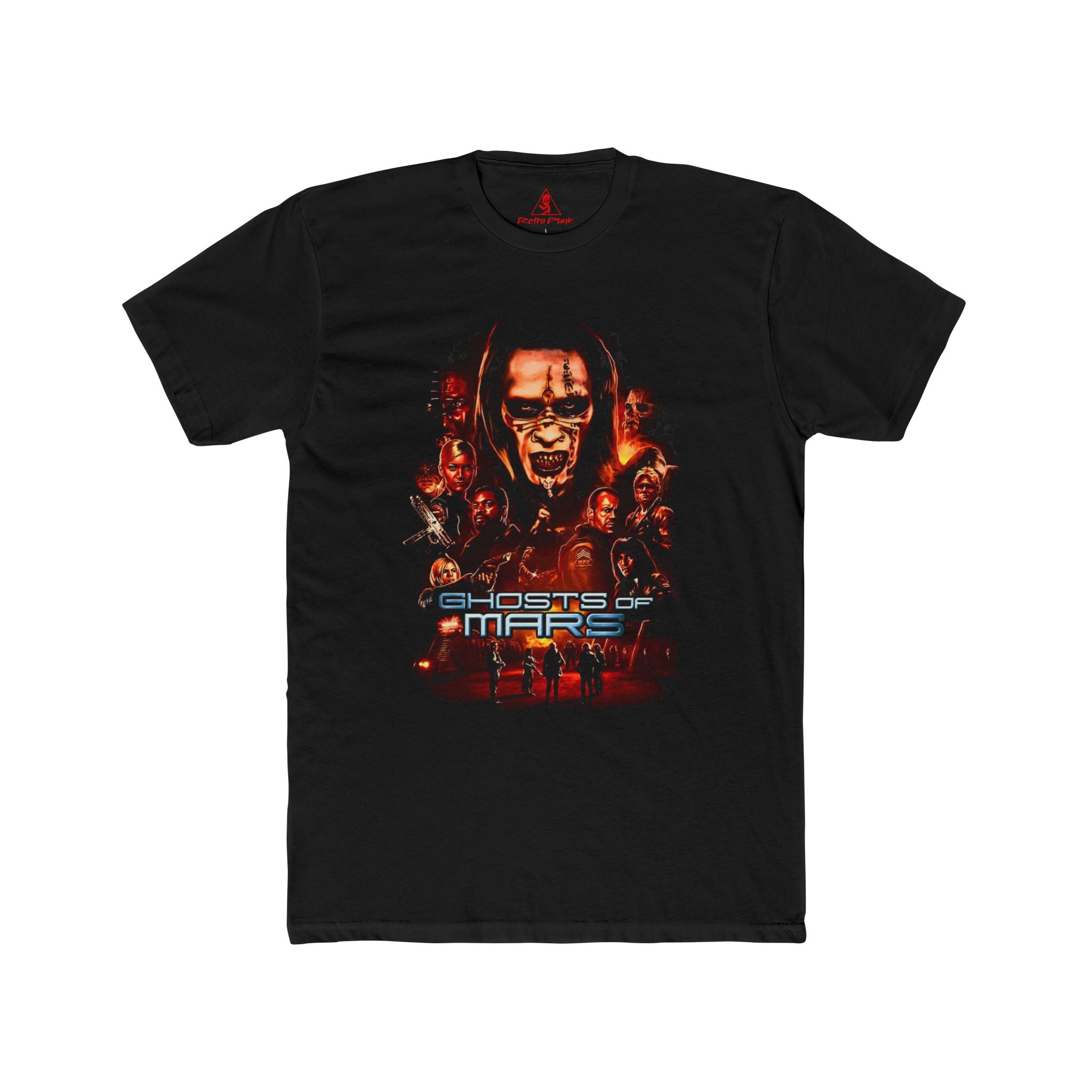Ghosts of Mars Graphic T-Shirt  Sci-Fi Horror Movie Tee John Carpenter Film Shirt  RetroPunkDesign
