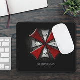 RetroPunkDesign Resident Evil Umbrella Gaming Mouse Pad Retro Survival Horror PC Mat