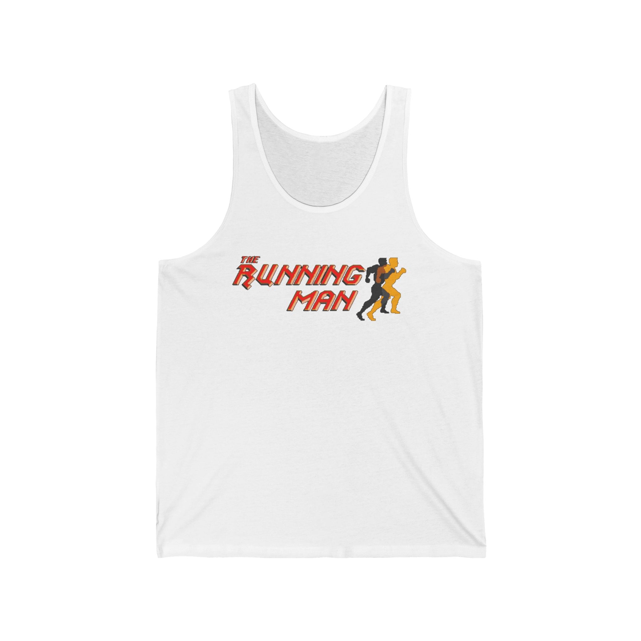 The Running Man 1987 ICS Tank Top | Arnold Schwarzenegger Retro Action Tee | RetroPunkDesign