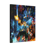 RetroPunkDesign Final Fantasy VII 1997 Canvas Art Print Retro JRPG PlayStation Wall Decor
