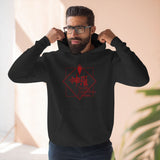 Final Fantasy VII Shin-Ra Electric Company Fleece Hoodie | Retro JRPG Gamer Apparel | RetroPunkDesign