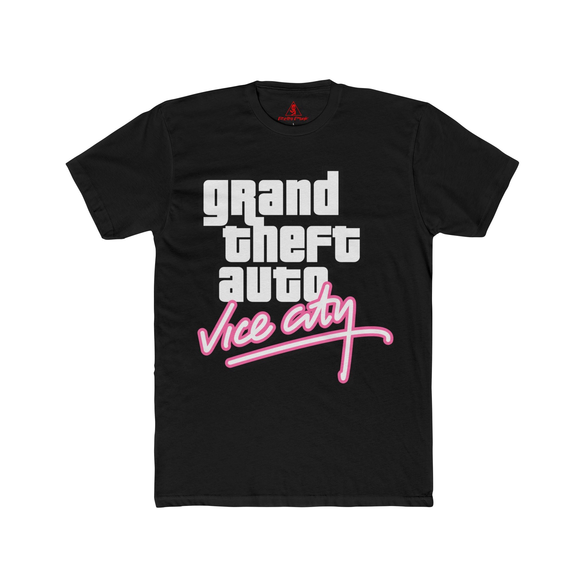 Grand Theft Auto Vice City Graphic T-Shirt  80s Retro Gaming Tee  RetroPunkDesign