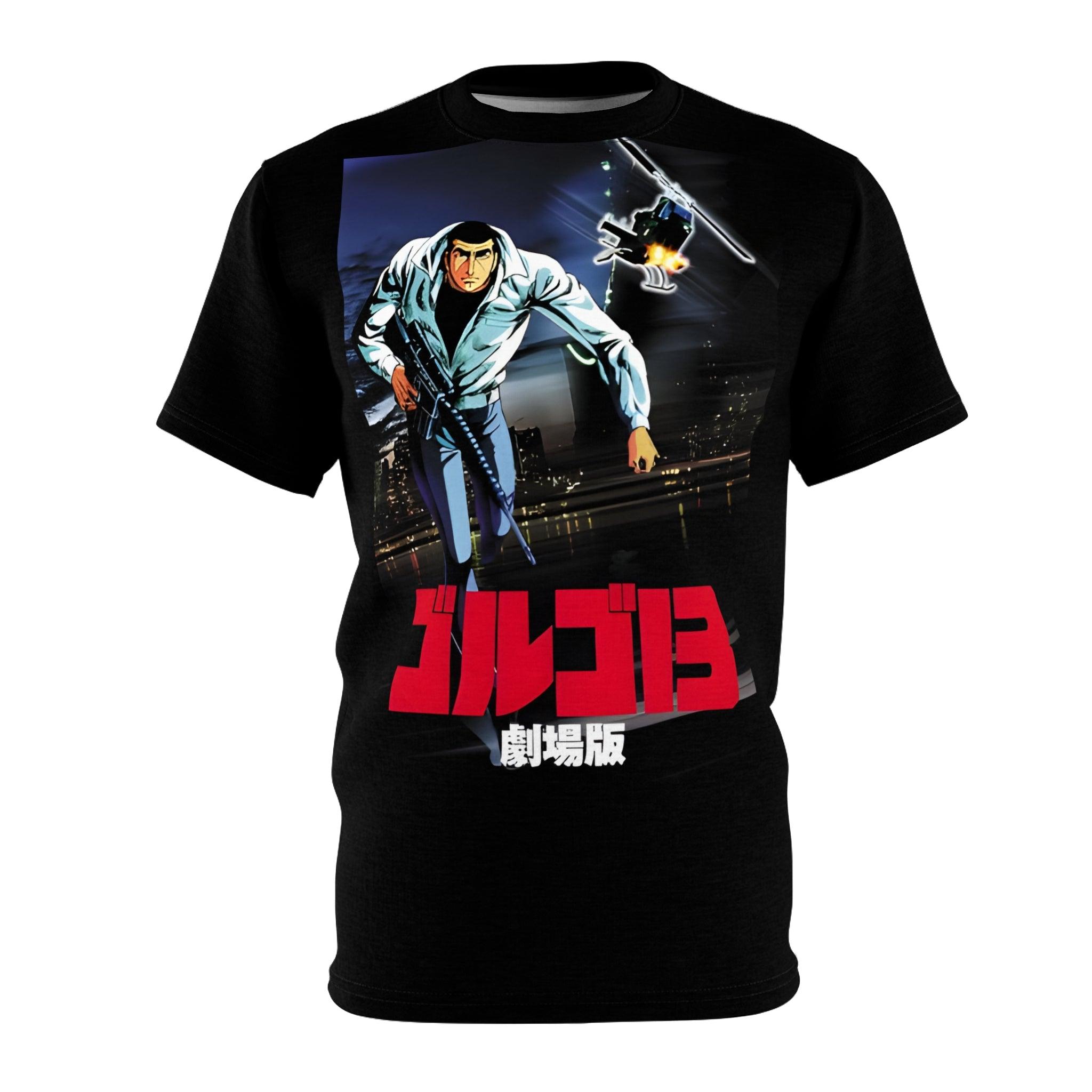 Golgo 13 The Professional Graphic T-Shirt - Retro Punk Design 