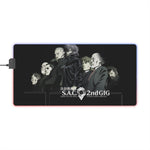 Ghost in the Shell Stand Alone Complex 2nd Gig LED Mouse Pad RGB Cyberpunk Anime Desk Mat  RetroPunkDesign - Retro Punk Design 