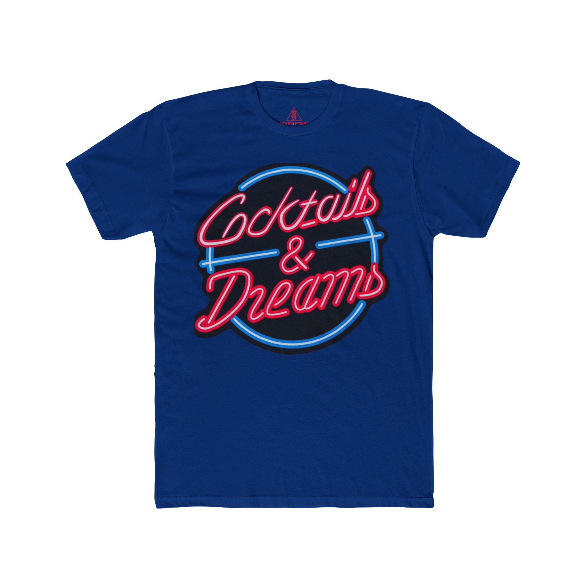 Cocktails & Dreams 1988 Graphic T-Shirt | Retro 80s Movie Tee | Classic Bar Culture Apparel | RetroPunkDesign