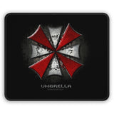 RetroPunkDesign Resident Evil Umbrella Gaming Mouse Pad Retro Survival Horror PC Mat