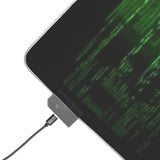 Ghost in the Shell Gaming LED Mouse Pad - Retro Punk Design 