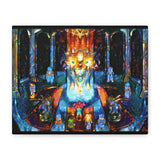 Chrono Trigger Black Omen Canvas Art Print | Retro RPG Wall Art | 100% Cotton Canvas