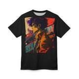 Cowboy Bebop Space Cowboy Graphic T-Shirt | Polyester Retro Anime Tee | Classic Sci-Fi Streetwear | RetroPunkDesign