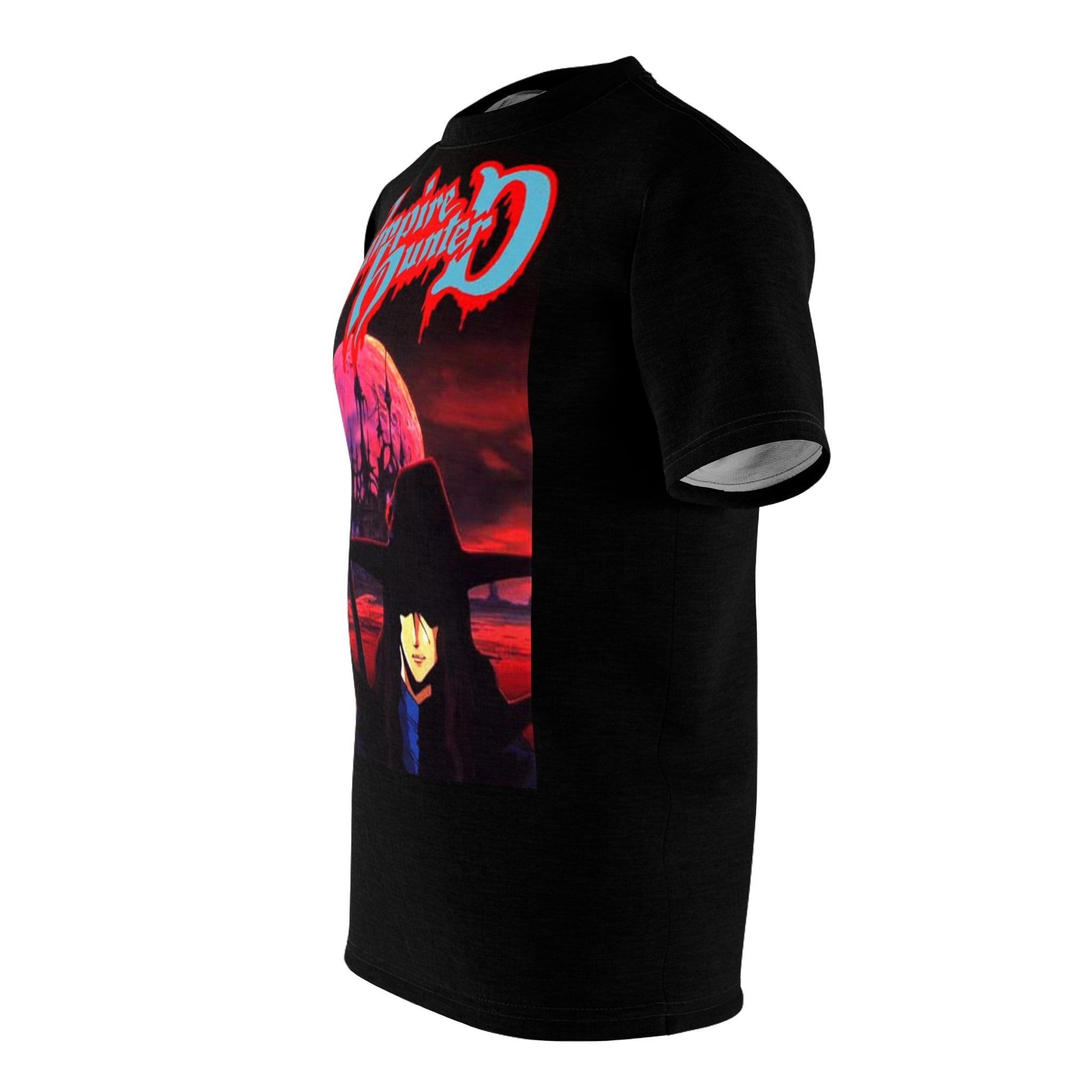 Vampire Hunter D Graphic Tee - Retro Punk Design 