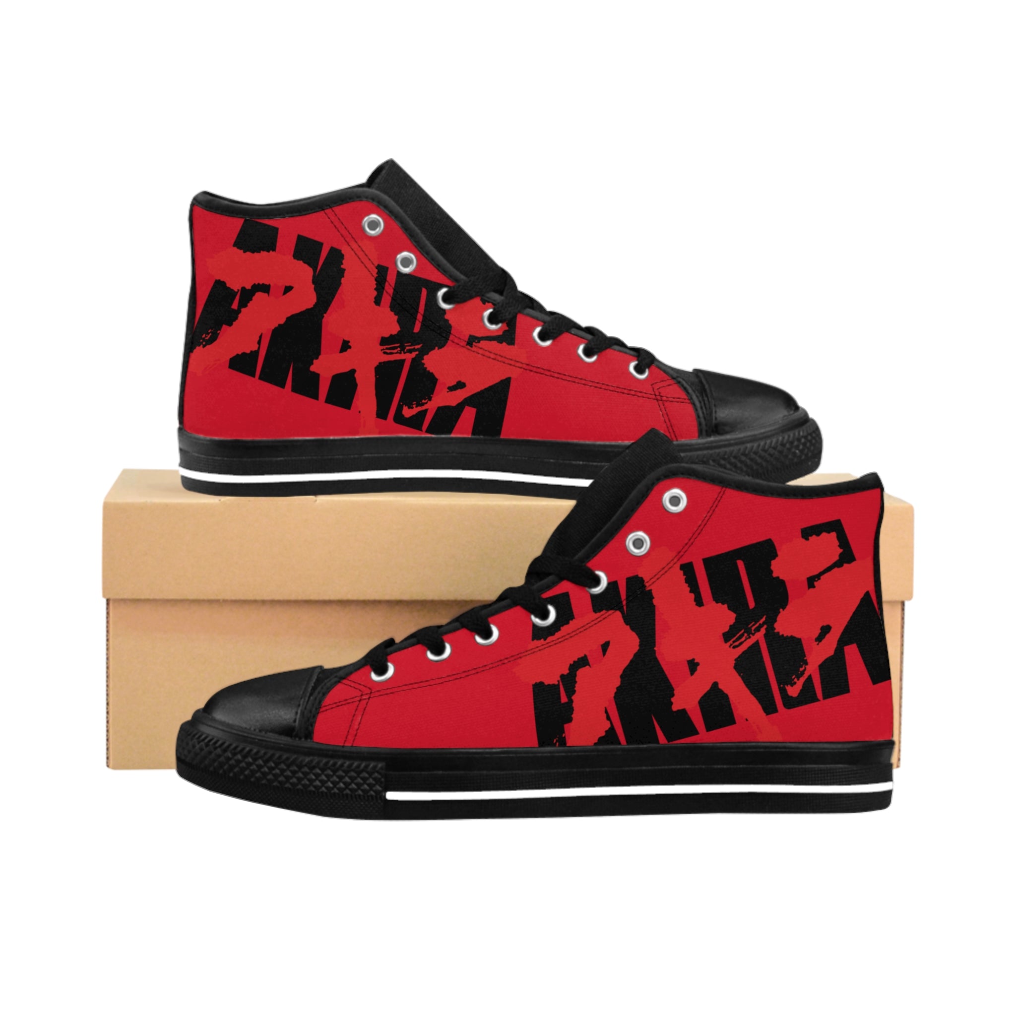 Akira Men's Classic Sneakers - Retro Punk Design 