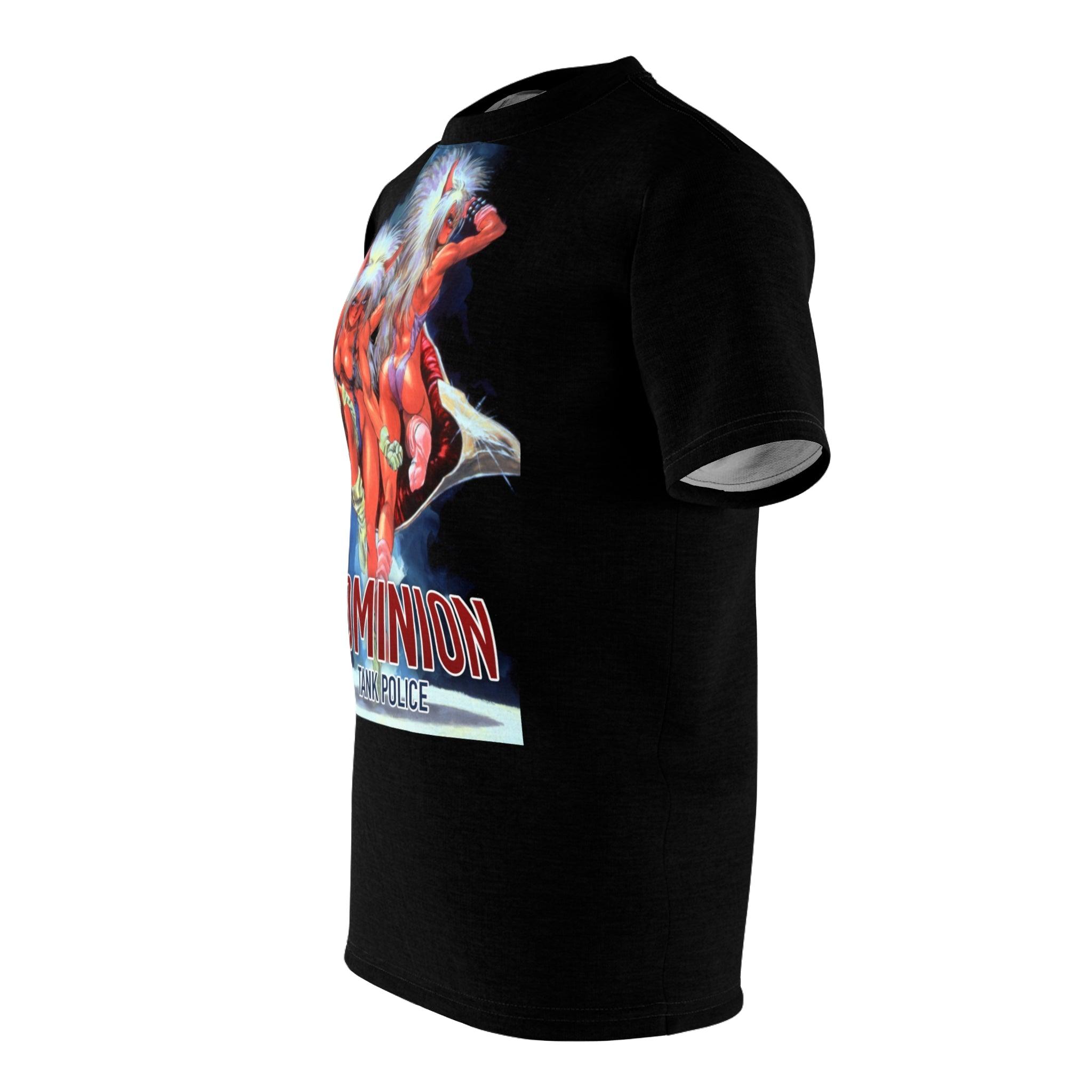 Dominion Tank Police Puma Sisters Graphic Tee - Retro Punk Design 