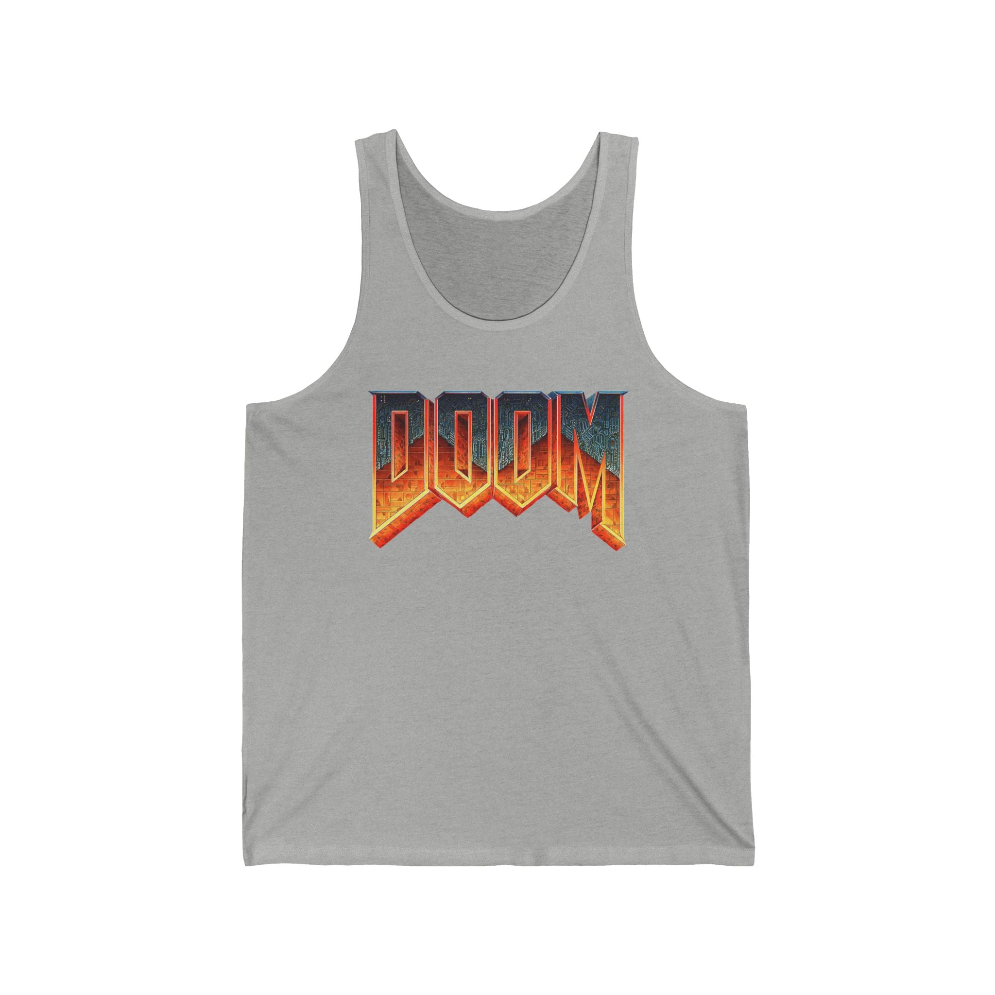 Doom Tank Top | Classic 90s FPS Gaming Shirt | Retro id Software Muscle Tee | RetroPunkDesign