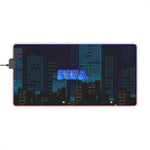 SEGA LED Gaming Mouse Pad | Retro Genesis Arcade RGB Desk Mat | RetroPunkDesign - Retro Punk Design 