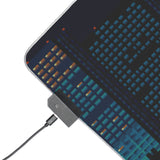 SEGA LED Gaming Mouse Pad | Retro Genesis Arcade RGB Desk Mat | RetroPunkDesign - Retro Punk Design 