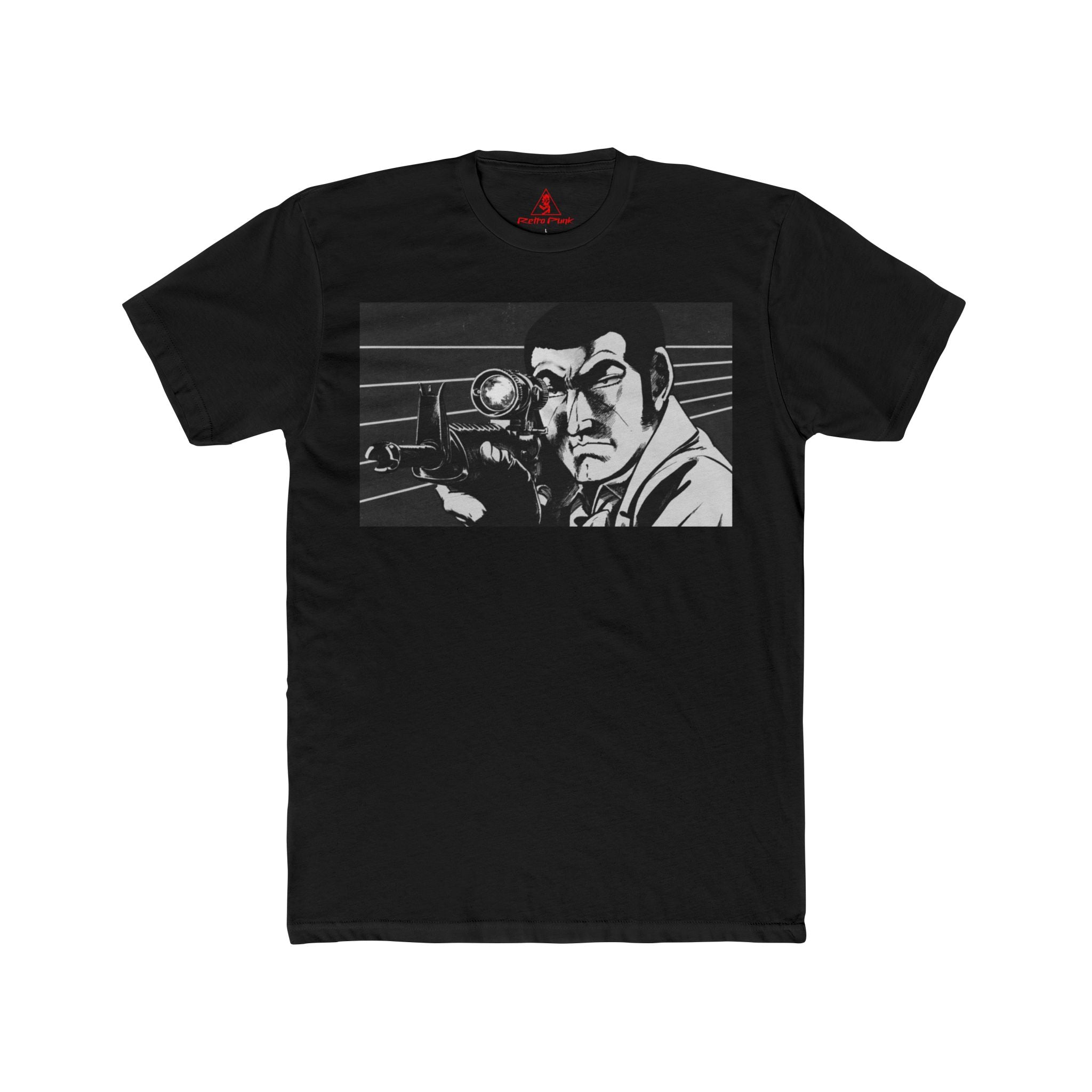 Golgo 13: The Professional Duke Togo Graphic T-Shirt  80s Anime Classic Tee  RetroPunkDesign