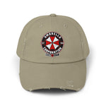 Resident Evil Umbrella Corporation Distressed Cap | Biohazard Horror Hat | RetroPunkDesign - Retro Punk Design 
