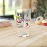 Contra Pint Glass | Retro NES Run and Gun Gaming Drinkware | RetroPunkDesign - Retro Punk Design 