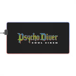 Psycho Diver: Soul Siren 1997 Gaming LED Mouse Pad  RGB Cyberpunk Anime Desk Mat Retro Gaming Accessory  RetroPunkDesign - Retro Punk Design 