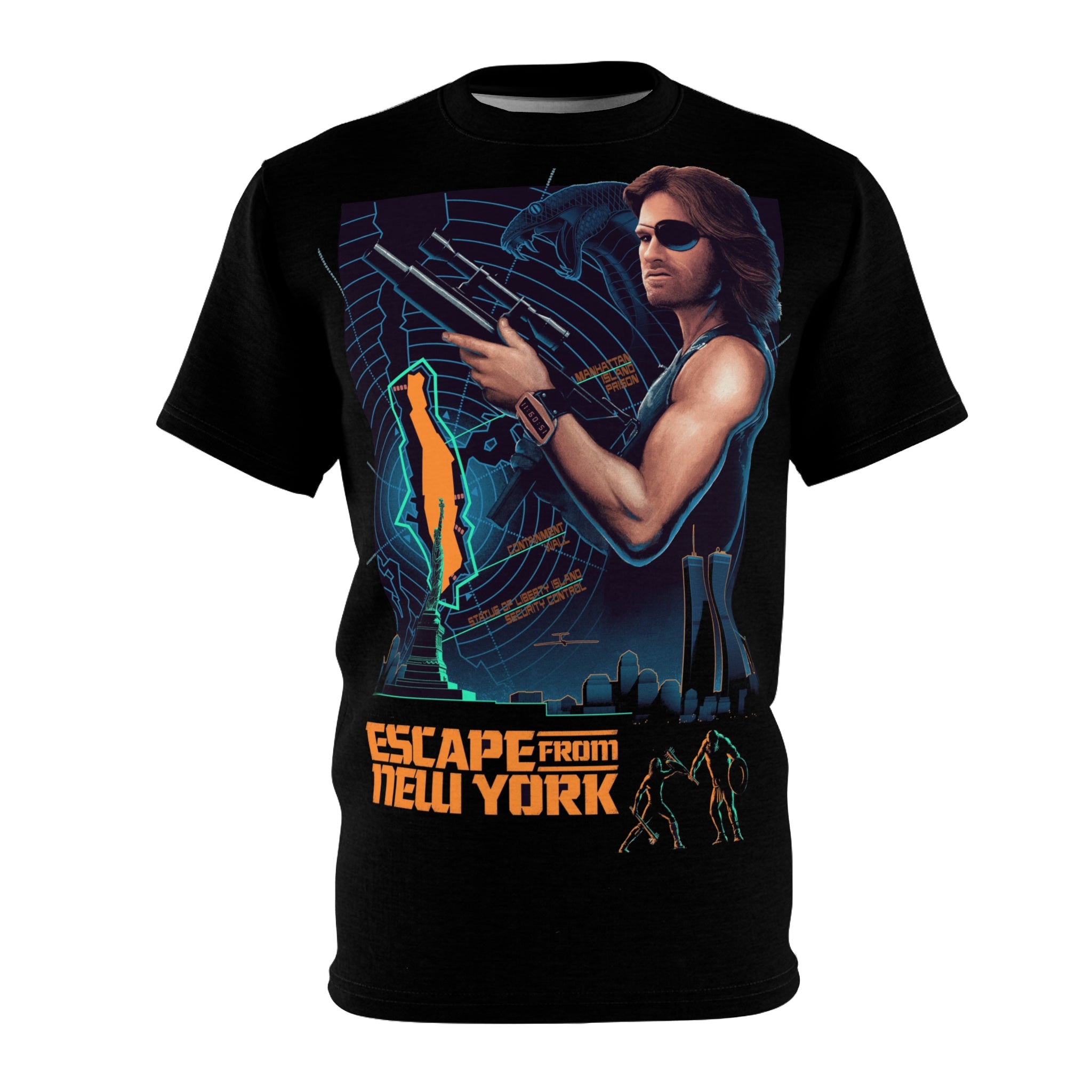 Escape From New York Snake Plissken Kurt Russel Graphic Tee