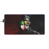 Command & Conquer Red Alert LED Gaming Mouse Mat  RGB Desk Pad  Retro RTS Game Accessory  RetroPunkDesign - Retro Punk Design 