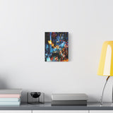 RetroPunkDesign Final Fantasy VII 1997 Canvas Art Print Retro JRPG PlayStation Wall Decor