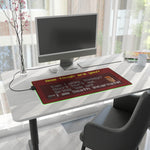 Wolfenstein 3D LED Gaming Mouse MatWolfenstein 3D LED Gaming Mouse Mat  RGB Retro PC Gaming Desk Pad  Classic FPS Accessory RetroPunkDesign - Retro Punk Design 