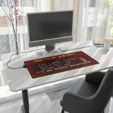 Wolfenstein 3D LED Gaming Mouse MatWolfenstein 3D LED Gaming Mouse Mat  RGB Retro PC Gaming Desk Pad  Classic FPS Accessory RetroPunkDesign - Retro Punk Design 