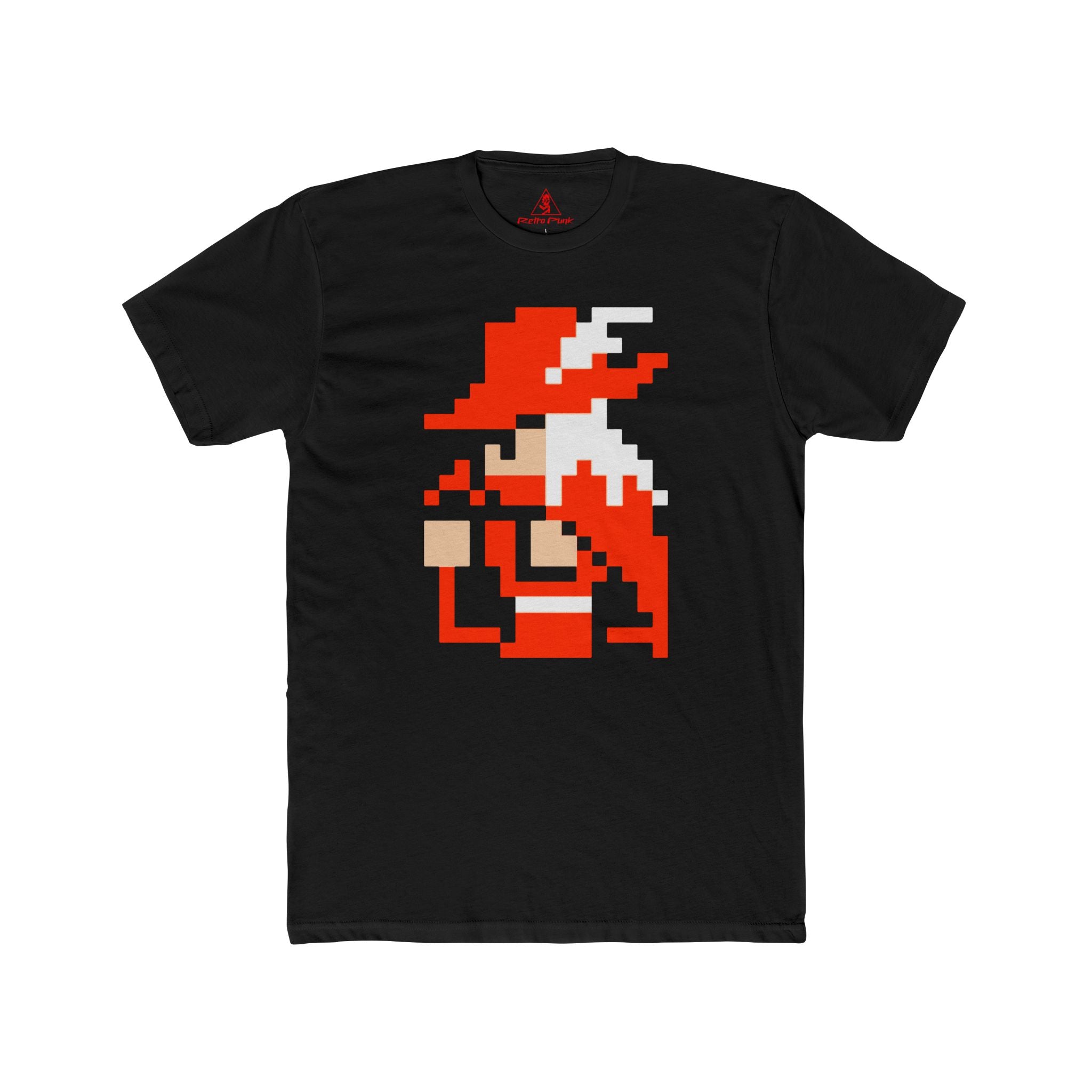Final Fantasy 1987 Red Mage Graphic T-Shirt | Retro JRPG Pixel Art Tee | RetroPunkDesign