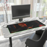 Command & Conquer Brotherhood of Nod Kane LED Gaming Mouse Mat  RGB Desk Pad  Retro RTS Game Accessory | RetroPunkDesign - Retro Punk Design 