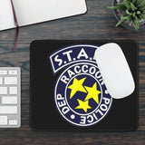 RetroPunkDesign Resident Evil S.T.A.R.S. Retro Gaming Mouse Pad Classic Survival Horror PC Mat