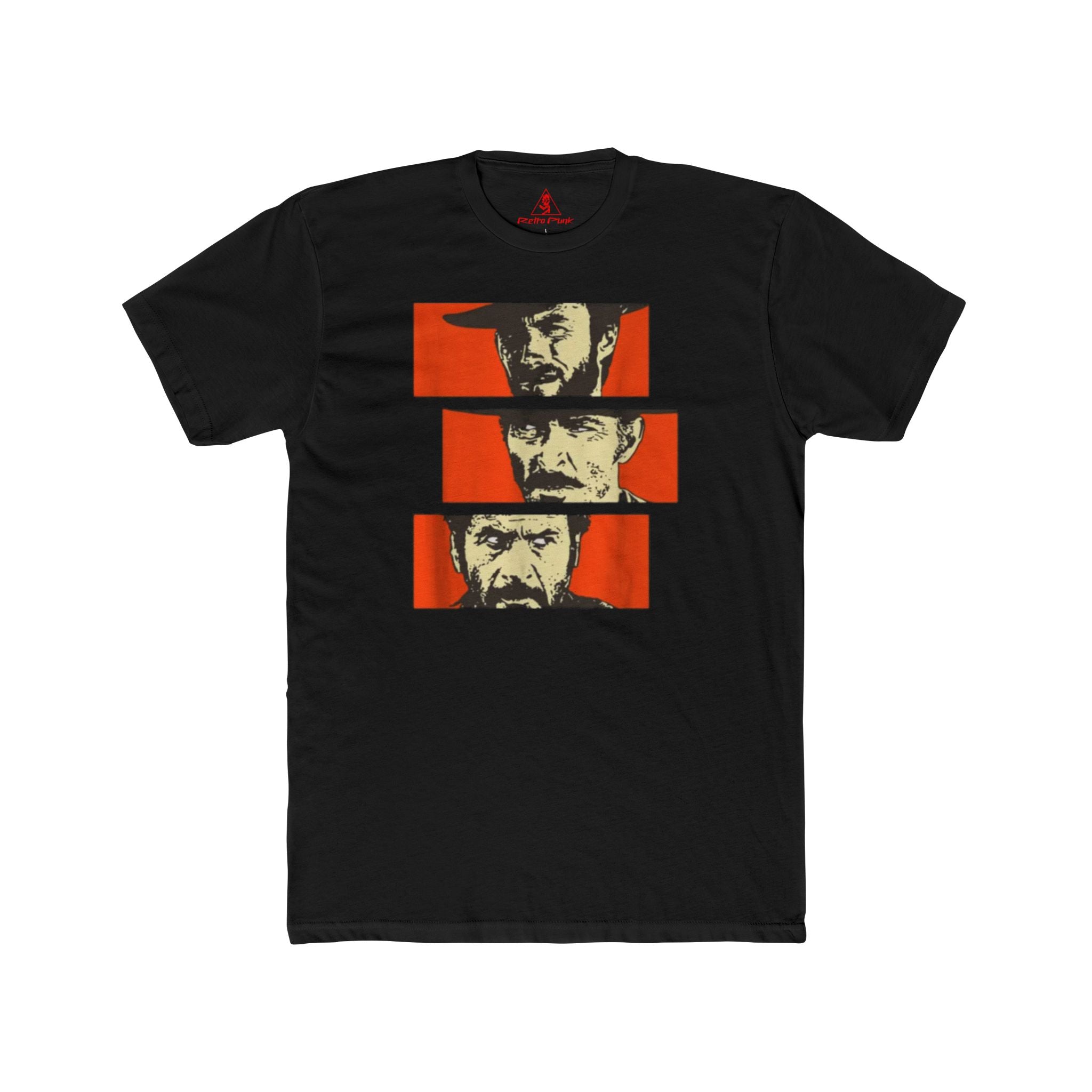 The Good the Bad and the Ugly Graphic T-Shirt  Clint Eastwood Western Movie Tee  Classic Film Shirt  RetroPunkDesign