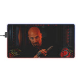 Command & Conquer Brotherhood of Nod Kane LED Gaming Mouse Mat  RGB Desk Pad  Retro RTS Game Accessory | RetroPunkDesign - Retro Punk Design 
