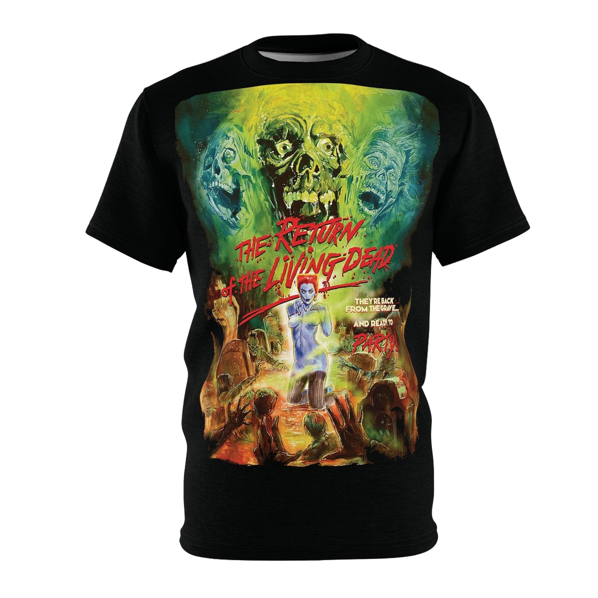 The Return of the Living Dead Graphic Tee - Retro Punk Design 