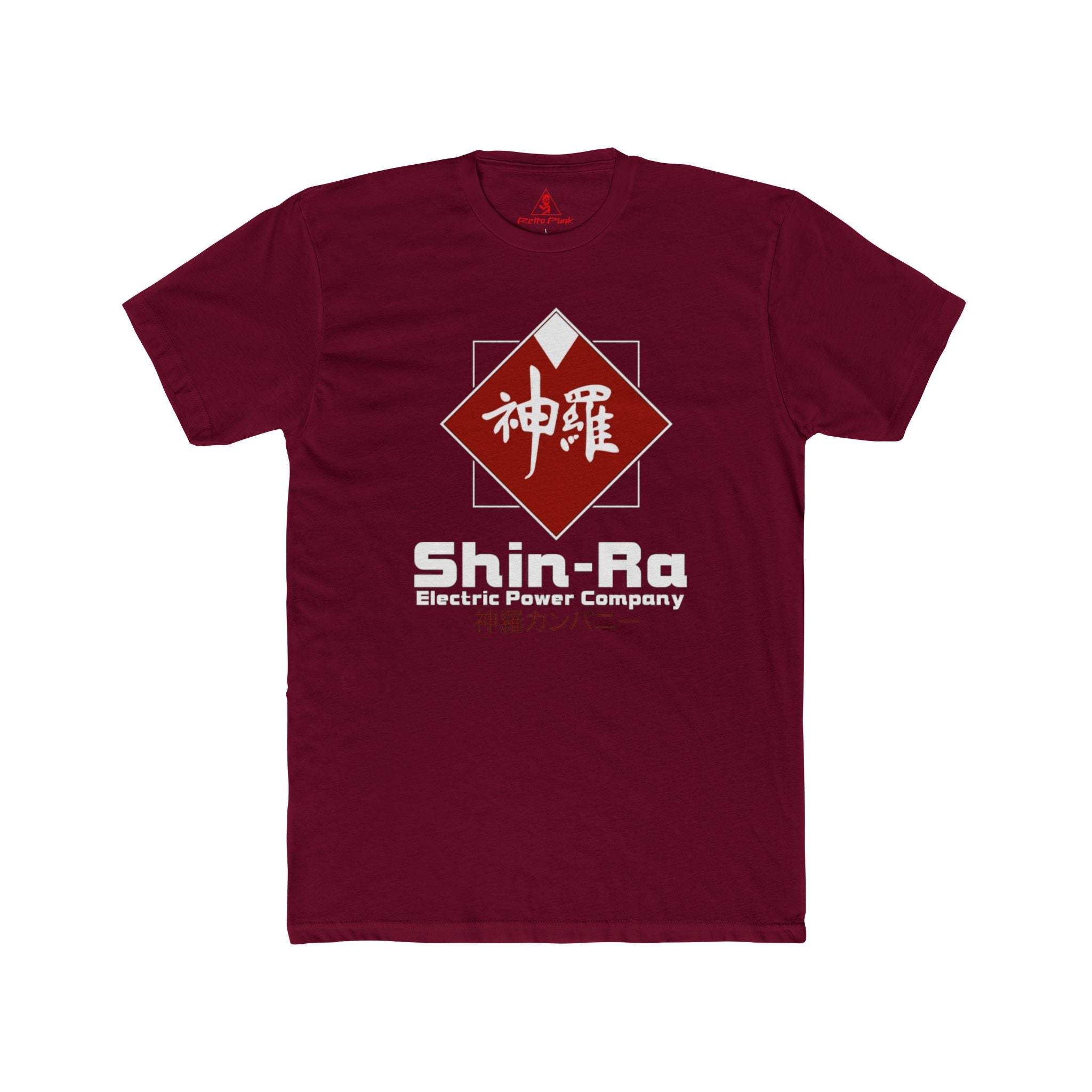 Final Fantasy VII Shinra Electric Company Graphic T-Shirt Retro RPG Gaming Tee RetroPunkDesign