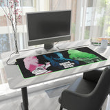 Grand Theft Auto Vice City LED Gaming Mouse Mat  RGB Retro 80s Neon Desk Pad  RetroPunkDesign - Retro Punk Design 