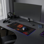 Command & Conquer Brotherhood of Nod Kane LED Gaming Mouse Mat  RGB Desk Pad  Retro RTS Game Accessory | RetroPunkDesign - Retro Punk Design 